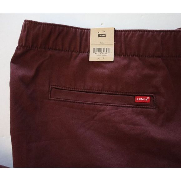 Levi's XX Chino A47610005 Men Sz 2XL Brown Tapered Leg Stretch Jogger Pants - Picture 7 of 10